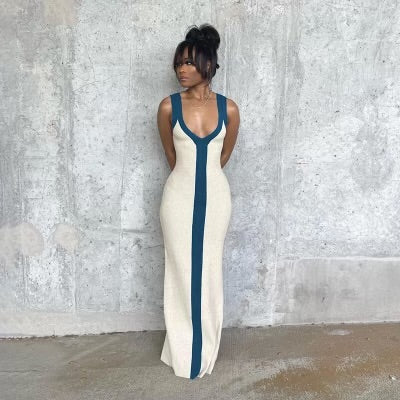 V Cut Dress